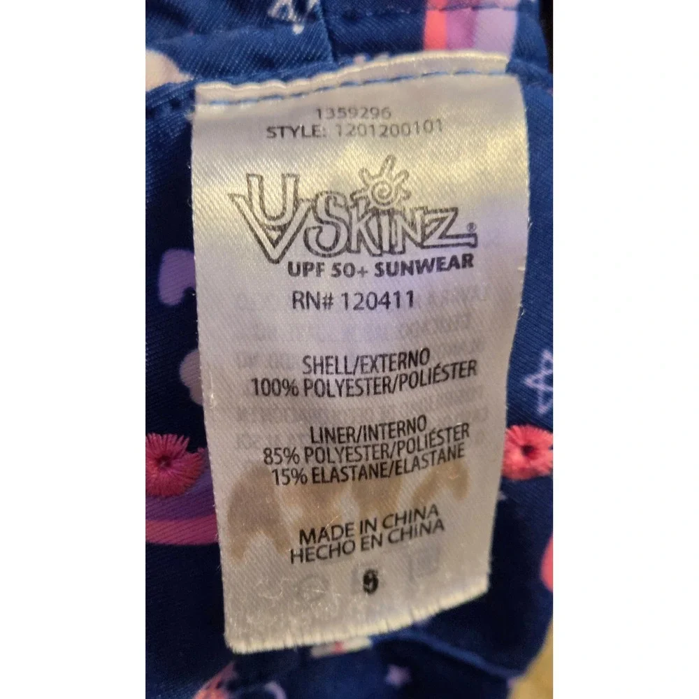 UV Skinz Reversible Sun Hat Youth Size 6‎ UPF 50+ Pink Beach Sun Protection